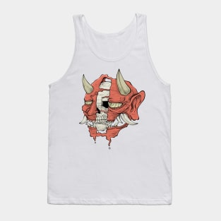 Oni skull mask Tank Top